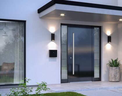 Edle Aluminium-Haustür von Inotherm