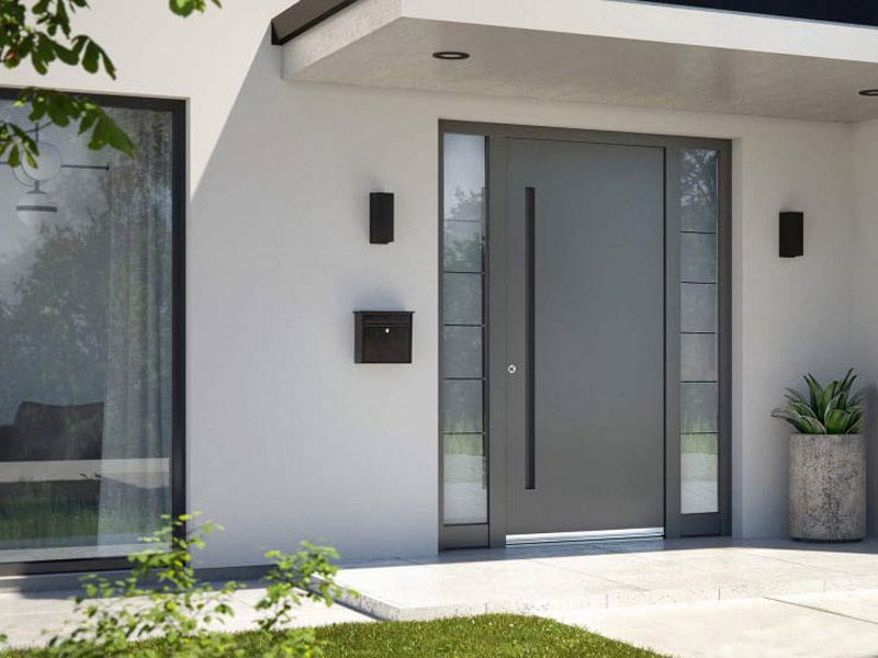 Exklusive Alu-Haustüren - Tischlerei Wilhelm